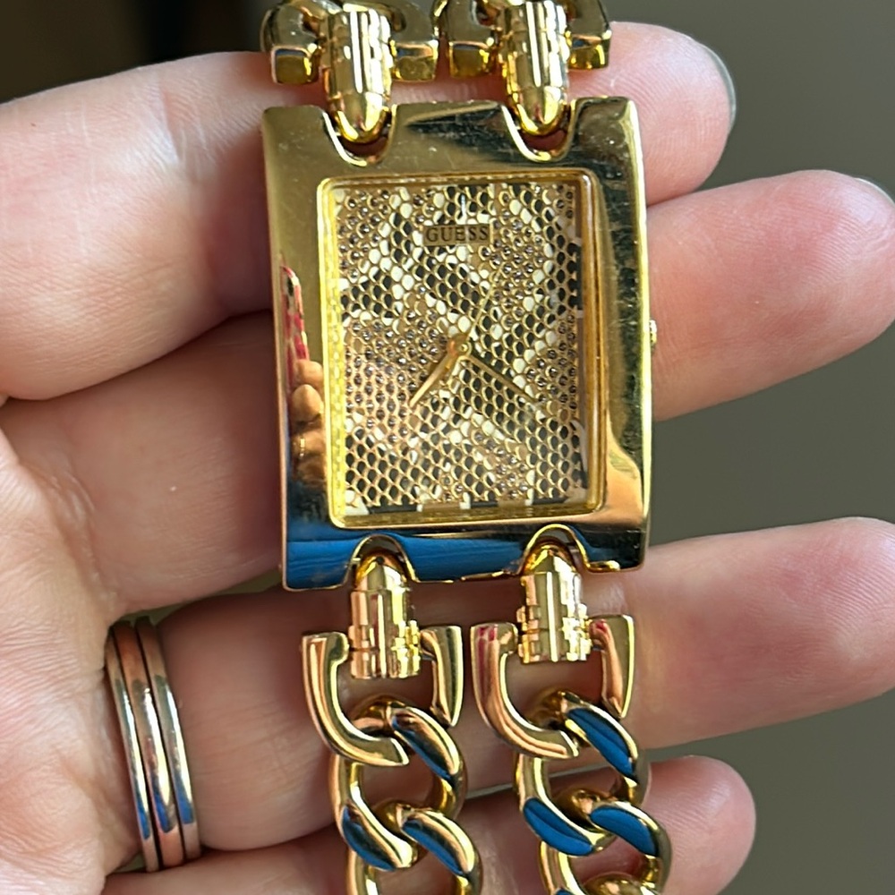 Women’s Gold Guess Watch
